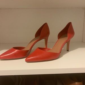 Vince Camuto Red D’Orsay Pumps, size 9M